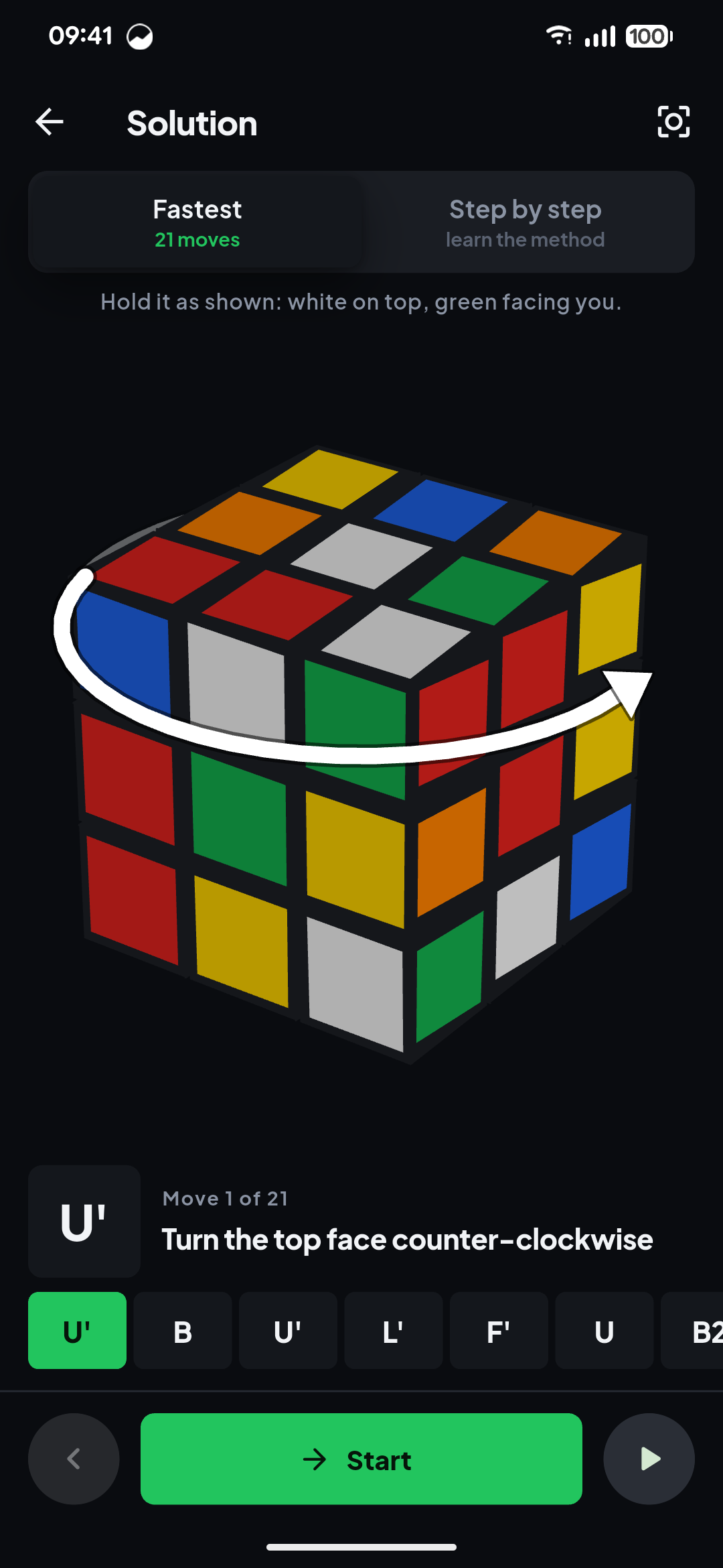 Cube Solver: Scan & Solve 3D screenshot 1