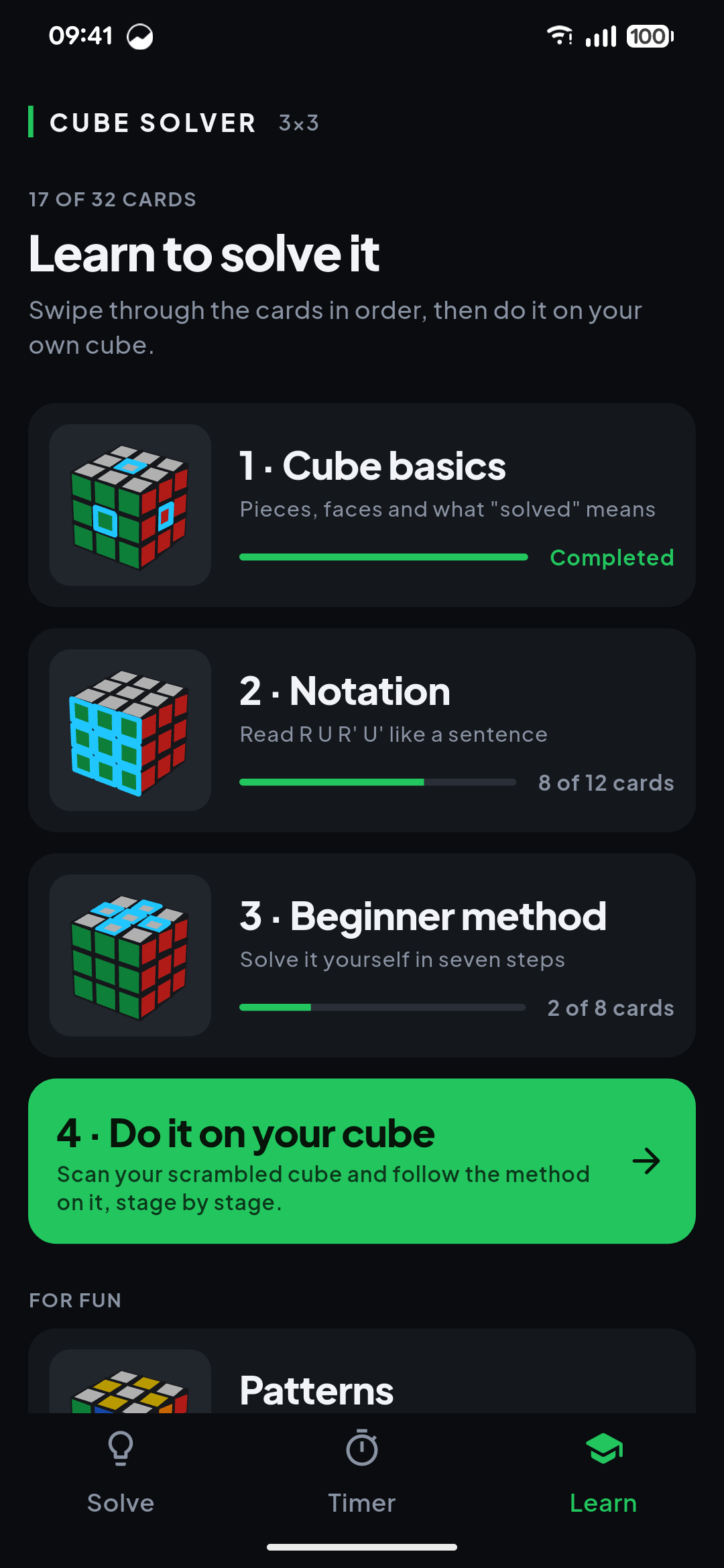Cube Solver: Scan & Solve 3D screenshot 3