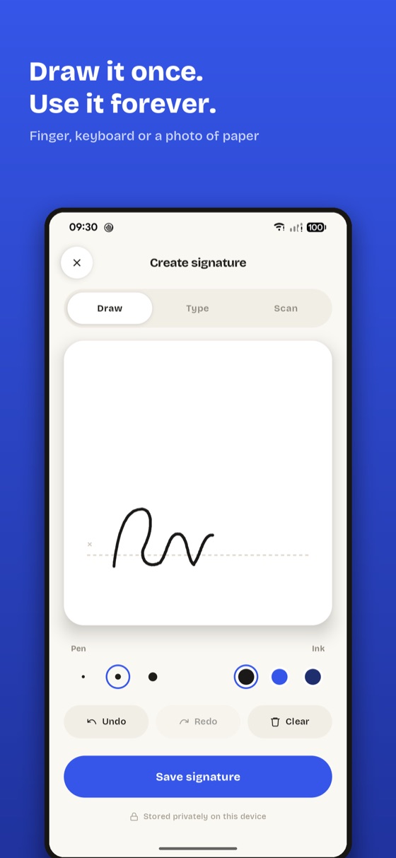 Quicksign screenshot 2