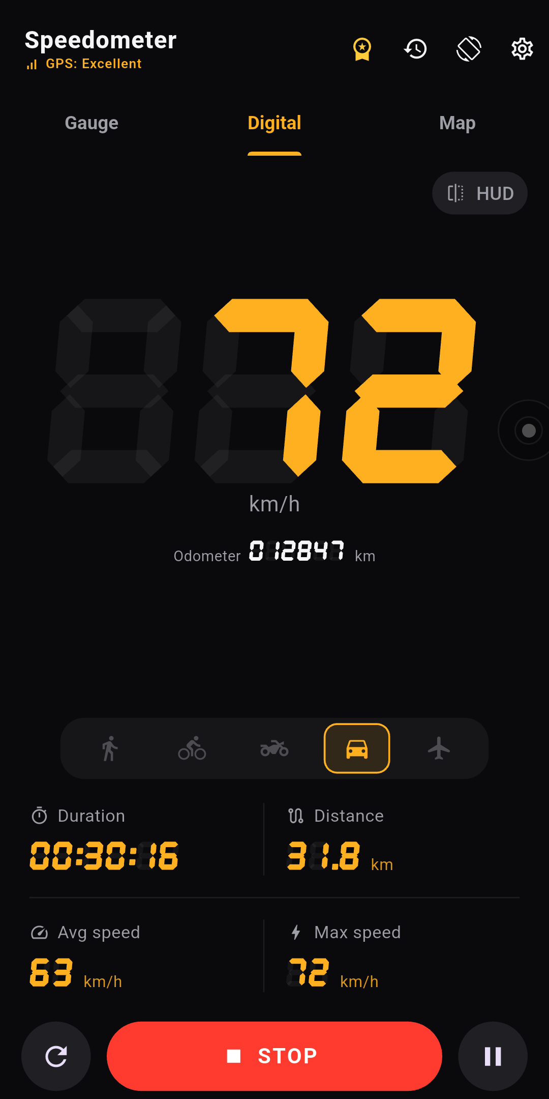 GPS Speedometer: Trip Tracker screenshot 3